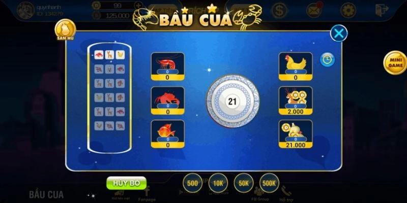 Tính năng cá nhân hóa với bầu cua mini Go88
